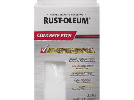 Rust-Oleum EpoxyShield Transparent Clear Concrete Etch 1 lb Supply