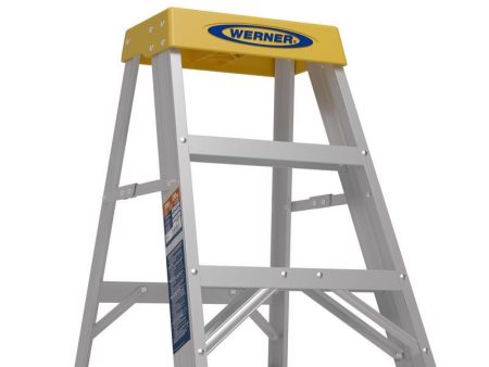 Werner 2 ft. H Aluminum Step Ladder Type IA 300 lb. capacity Cheap