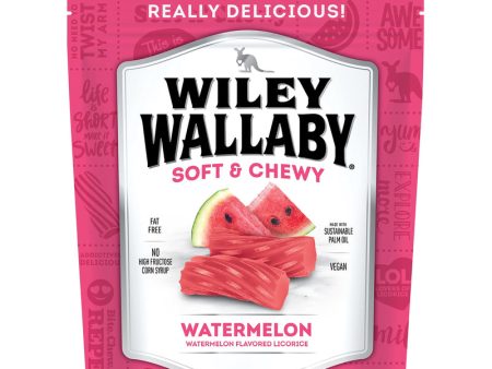 Wiley Wallaby Australian Style Watermelon Licorice 10 oz Online