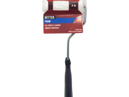 Ace Better Foam 4 in. W Mini Trim Roller with Frame 1 pk Online Hot Sale