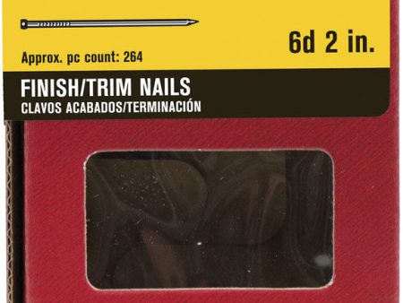 Ace 6D 2 in. Finishing Bright Steel Nail Countersunk Head 1 lb Online Hot Sale