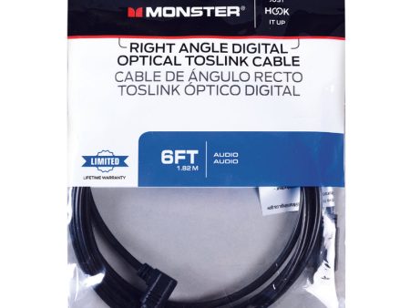 Monster Just Hook It Up 6 ft. L Digital Optical Toslink Cable Digital Optical Sale