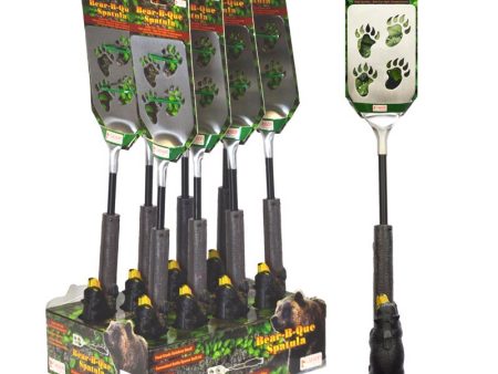 Bear B Cue Spatula Stainless Steel Assorted Grill Spatula 8 pc Hot on Sale