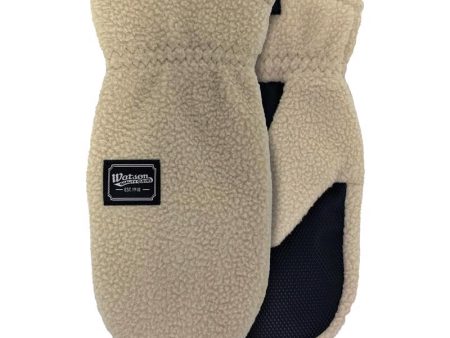 Watson Gloves M Polyester Lady Baa Baa Mitt Cream Cold Weather Gloves Sale