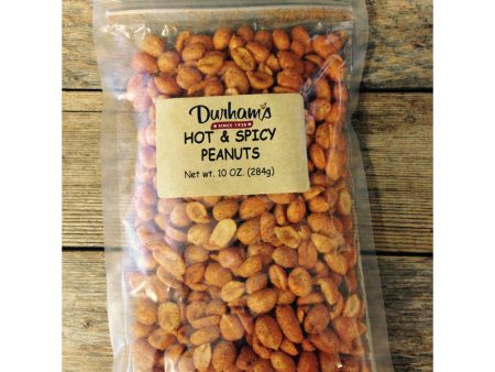 Durhams Hot and Spicy Peanuts 10 oz Bagged Cheap