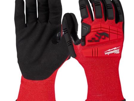 Milwaukee Dipped Gloves Red XL 1 pair Online Hot Sale