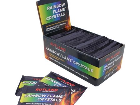 Rutland Rainbow Flame Crystals 0.5 hr 1 pk 0.88 oz Sale