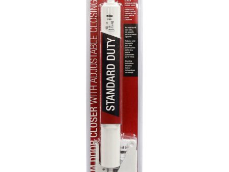 Larson Standard Duty White Aluminum Pneumatic Door Closer on Sale