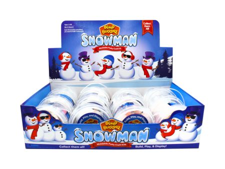 Build Buddiez Snowman Craft Kit Assorted 1 pc on Sale