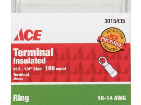 Ace Ring Terminal Blue 100 pk on Sale