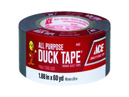 Ace 1.88 in. W X 60 yd L Gray Duct Tape For Discount