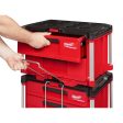 Milwaukee PACKOUT 22 in. Modular 2-Drawer Tool Box Black Red Online