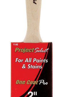 Linzer Project Select 2 in. Flat Paint Brush Online Sale