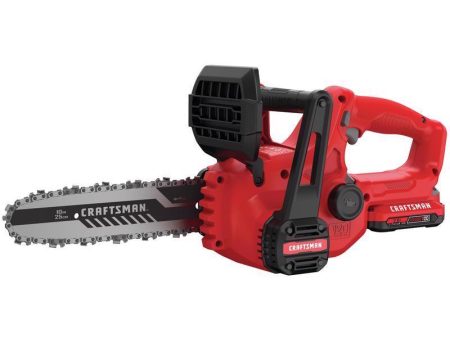 Craftsman V20 CMCCS610D1 10 in. Battery Chainsaw Kit (Battery & Charger) Online now