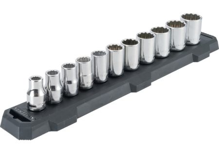 Craftsman 1 2 in. drive SAE 12 Point Socket Set 11 pc Hot on Sale