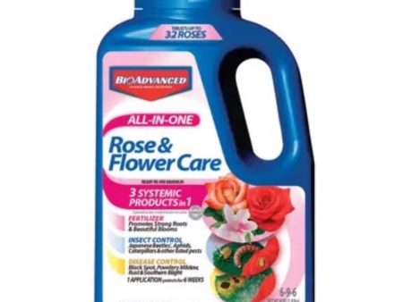 BioAdvanced Rose & Flower Care Granules Plant Food 4 lb Fashion