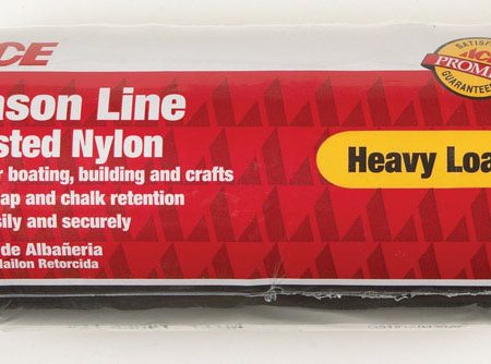 Ace 430 ft. L White Twisted Nylon Mason Line For Discount