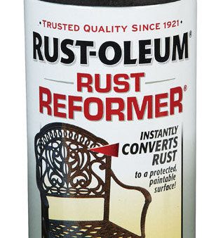 Rust-Oleum Stops Rust Indoor and Outdoor Flat Black Oil-Based Rust Reformer 10.25 oz Online Sale