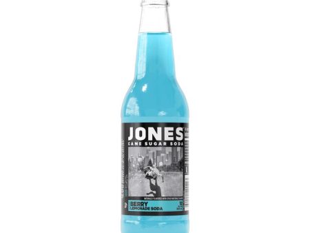 Jones Soda Berry Cane Sugar Soda 12 oz 1 pk Supply