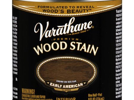 Varathane Premium Semi-Transparent Early American Oil-Based Urethane Modified Alkyd Wood Stain 0.5 p For Cheap