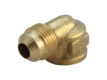 Ace 1 4 in. Flare X 1 4 in. D FPT Brass 90 Degree Elbow For Sale