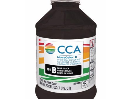 CCA NovoColor II Carbon Black Paint Colorant 1 qt For Cheap