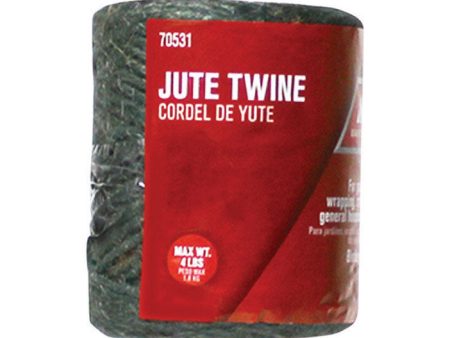 Ace 1 8 in. D X 208 ft. L Green Twisted Jute Twine Supply