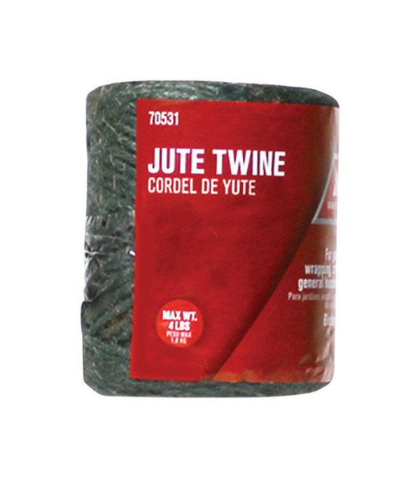 Ace 1 8 in. D X 208 ft. L Green Twisted Jute Twine Supply