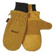 Kinco M Pigskin Leather Black Gold Ski Gloves Discount