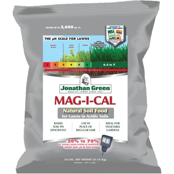 Jonathan Green Mag-I-Cal Organic Soil Food 5000 sq ft 18 lb For Cheap