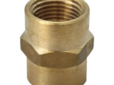 Ace 3 4 in. Female X 1 2 in. D Brass Reducing Coupling on Sale