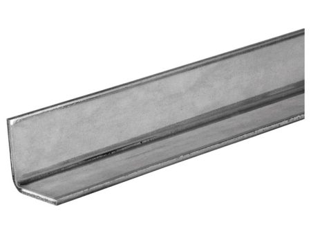 SteelWorks 1-1 4 in. W X 36 in. L Zinc Plated Steel Angle For Cheap