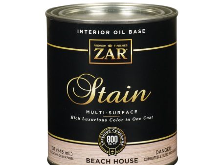 ZAR Semi-Transparent Beach House Oil-Based Polyurethane Wood Stain 1 qt Online Hot Sale