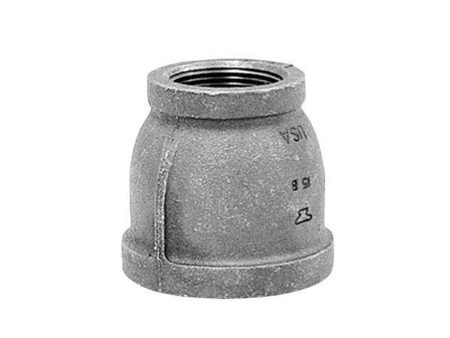 Anvil 1 2 in. FPT X 1 4 in. D FPT Black Malleable Iron Reducing Coupling on Sale