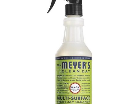 Mrs. Meyer s Clean Day Lemon Verbena Scent Multi-Surface Cleaner Liquid 16 oz For Discount