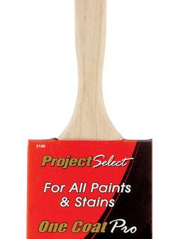 Linzer Project Select 3 in. Angle Trim Paint Brush Discount