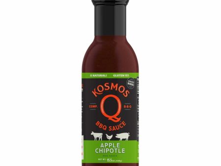 Kosmos Q Apple Chipotle BBQ Sauce 15.5 oz Fashion