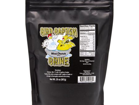 Meat Church Bird Baptism Brine Mix 20 oz For Cheap