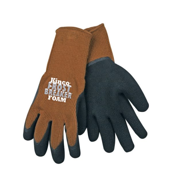 Kinco Men s Indoor Outdoor Cold Weather Work Gloves Brown L 1 pair Sale