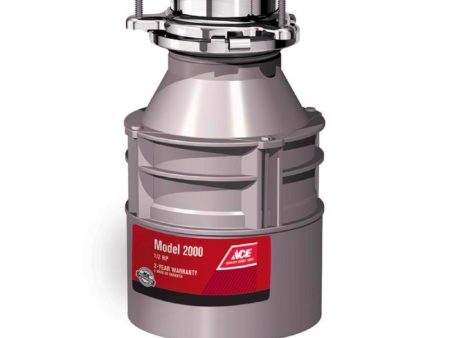 Ace 1 2 HP Continuous Feed Garbage Disposal on Sale