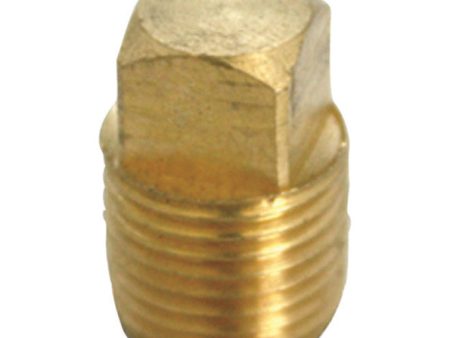 Ace 1 8 in. MPT Brass Square Head Plug Hot on Sale