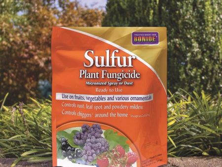 Bonide Sulfur Organic Concentrated Dust Fungicide 4 lb Supply