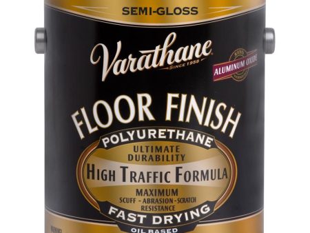 Varathane Semi-Gloss Clear Oil-Based Floor Finish 1 gal Supply