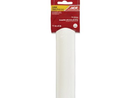 Ace 1-1 2 in. D X 6 in. L Polypropylene Tailpiece on Sale