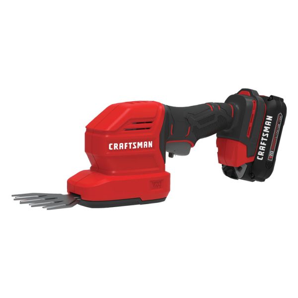 Craftsman V20 CMCSS800C1 8 in. Battery Hedge Trimmer with Shrub Shear Kit (Battery & Charger) Discount