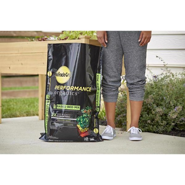 Miracle-Gro Performance Organics Organic Raised Bed Soil 1.3 - Total Qty: 1 Cheap