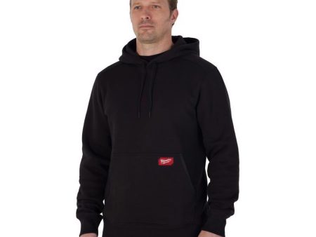 Milwaukee XL Banded Sleeve Men s Hooded Hoodie Black Online