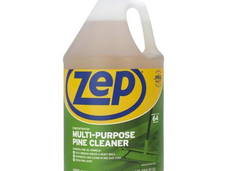 Zep Commercial Pine Scent Concentrated Multi-Surface Cleaner Liquid 128 oz Sale