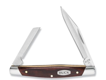 Buck Knives Deuce Brown 420J2 Stainless Steel 2.63 in. Pocket Knife on Sale