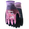 Watson Gloves Homegrown XS Polyester Knit Oh, Snap! Pink Gardening Gloves Online Sale